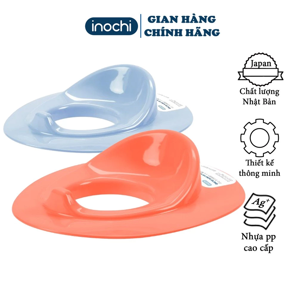 Ghế tập ngồi, lót toilet trẻ em Notoro INOCHI nhựa cao cấp chắc chắn, an toàn cho trẻ nhỏ