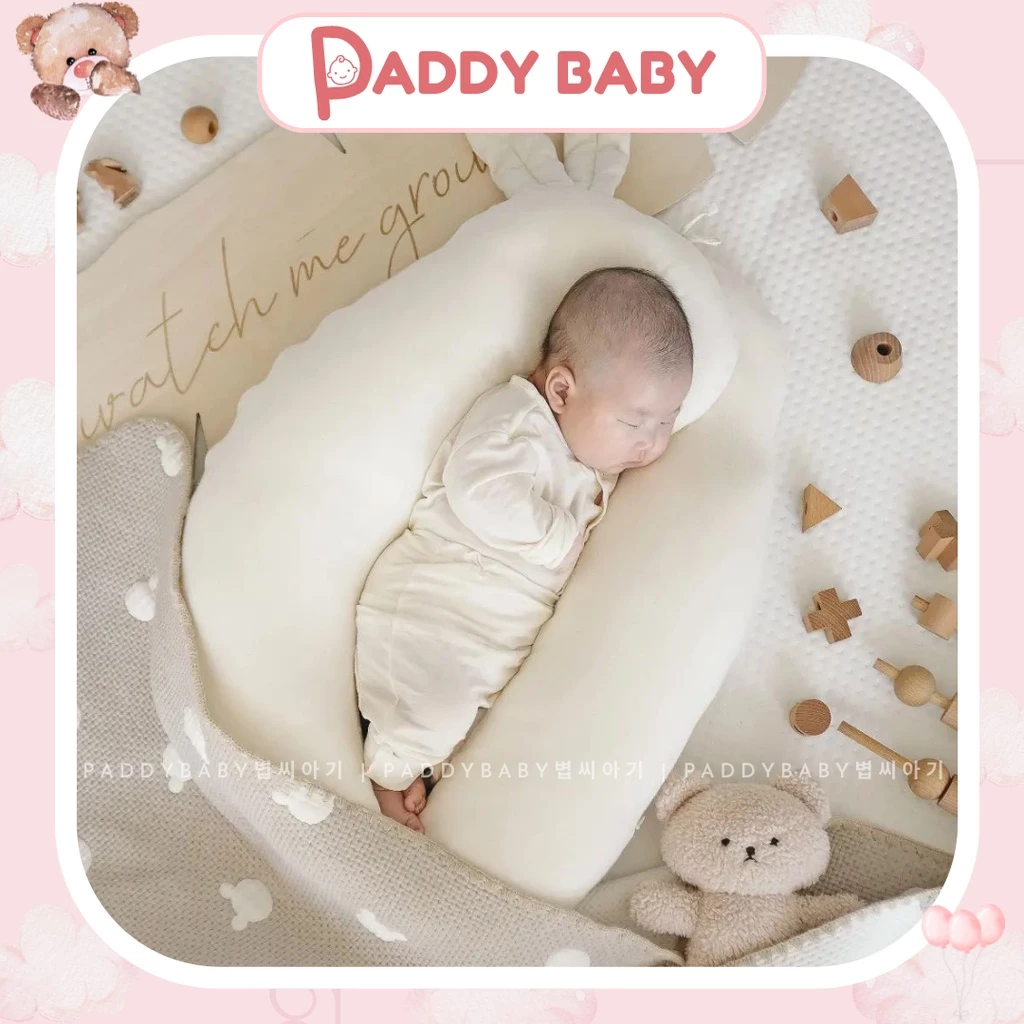 [Chính hãng] Gối chắn thỏ đa năng Raras nội địa Hàn cho bé - Made in Korea - Paddybaby