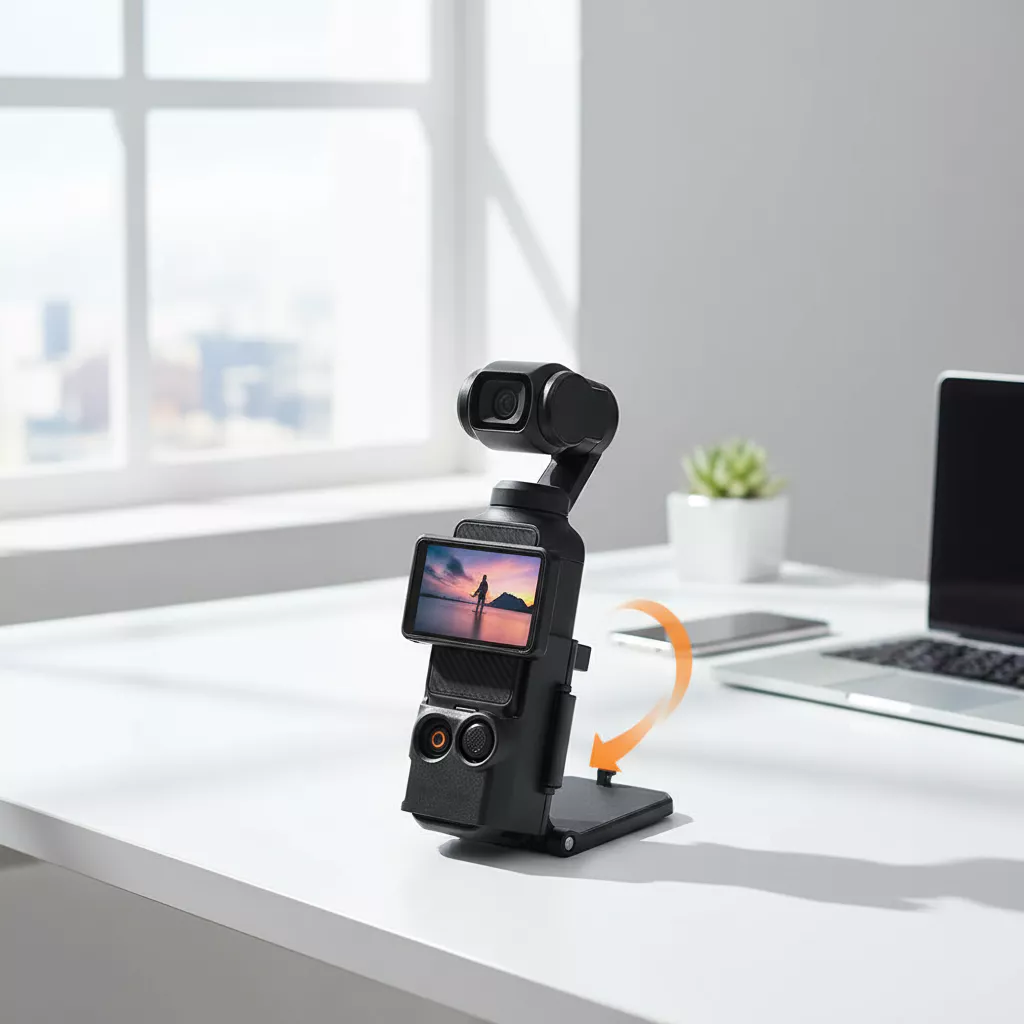 DJI Pocket 3 Đế Đứng Nam Châm Góc Điều Chỉnh - Phụ Kiện Đa Năng Để Bàn Cho Pocket 3 & Osmo Pocket 3