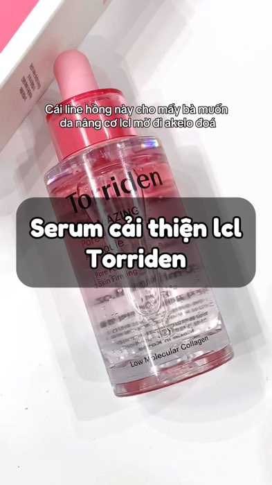 Serum cho da lỗ chân lông to 🎀 #ShopeeLamDep #VideohangLamDep #SandealcungKOL #skincare #chamsocda #torriden #serum #ShopeeBeauty #ShopeeCreator