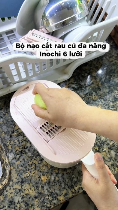 Bộ nạo cắt rau củ Inochi #ShopeeVideo #ShopeeCreator #LuotVuiMuaLien #HangMoiVe #KOLUyTin #VideoHangGiaDung #bonaoraucu #inochi #naoraucu #giadung