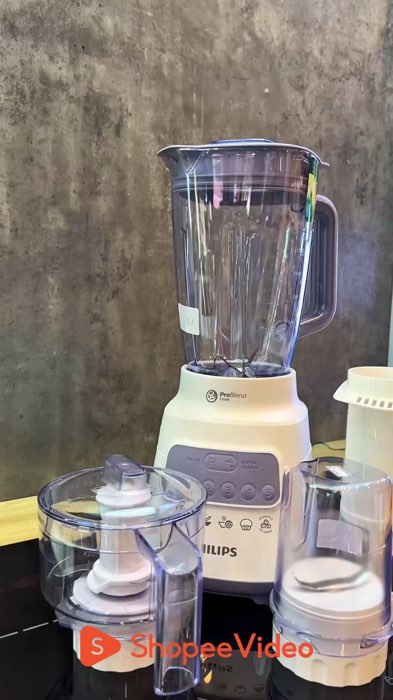 ￼Máy Xay Sinh Tố Đa Năng PHILIPS HR2223/00 - Nhiều Phụ Kiện Xay - Công Suất 700W - Bảo Hành 24 Tháng
