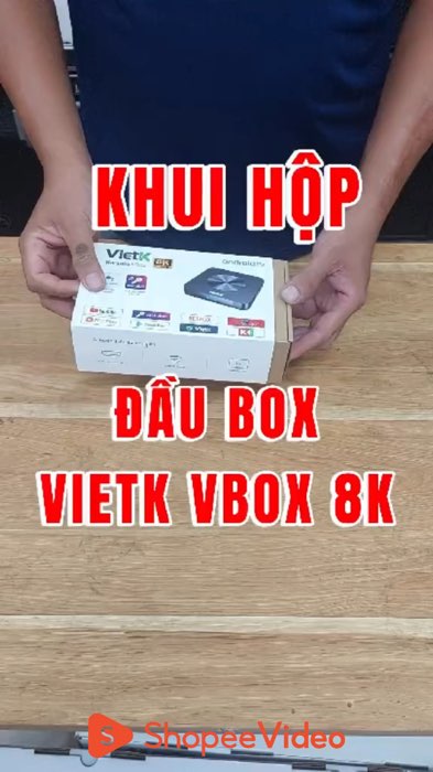 Đầu hát karaoke VietK VBox 8K - Android 12 hỗ trợ 4K Ultra HD, Ram 2Gb, Rom 16Gb chính hãng năm 2026