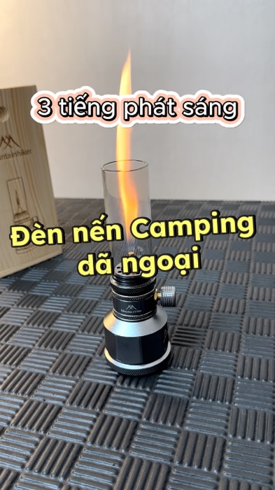 Đèn nến camping nạp gas thời gian sáng tầm 3h #LuotvuiMualien #ShopeeVideo #ShopeeCreator #dennen #dencamping