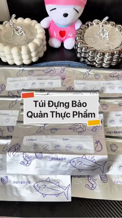 Túi Đựng Bảo Quản Thực Phẩm #VideohangTieuDung #shopeestyle#ShopeeVideo#ShopeeCreator #LuotVuiMuaLien#KOLUyTin#Videomuasam #SandealcungKOL #diumi38