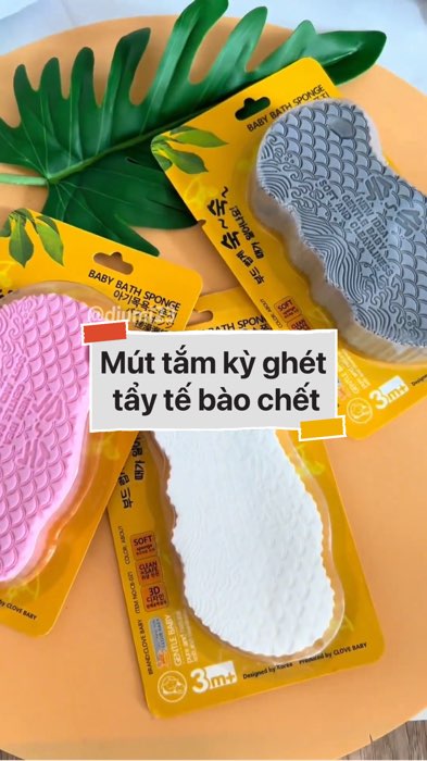 Mút tắm kỳ ghét tẩy tế bào chết #VideohangTieuDung #shopeestyle#ShopeeVideo#ShopeeCreator#LuotVuiMuaLien#KOLUyTin#Videomuasam #SandealcungKOL #diumi92