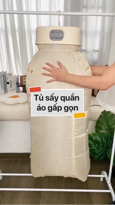 Tủ sấy quần áo gấp gọn #VideohangDienTu#shopeestyle#ShopeeVideo#ShopeeCreator #LuotVuiMuaLien#KOLUyTin#Videomuasam #SandealcungKOL #diumi97