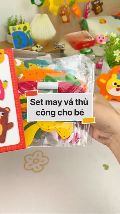 ￼Set may vá thủ công cho bé #VideoHangMevaBe#shopeestyle#ShopeeVideo#ShopeeCreator#LuotVuiMuaLien #diumi127