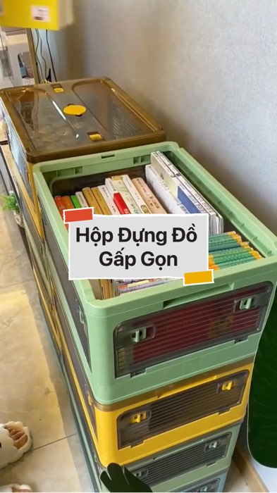Hộp Đựng Đồ Gấp Gọn #VideoHangGiaDung#shopeestyle#ShopeeVideo#ShopeeCreator #LuotVuiMuaLien #diumi312