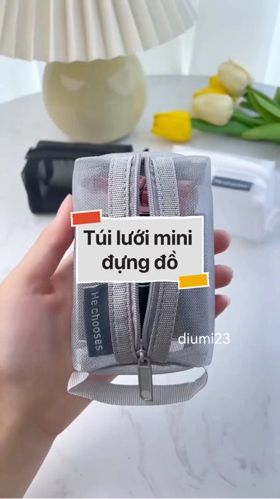 Túi lưới mini đựng đồ #VideohangDoiSong#ShopeeVideo#ShopeeCreator #LuotVuiMuaLien#KOLUyTin#Videomuasam #SandealcungKOL #diumi285