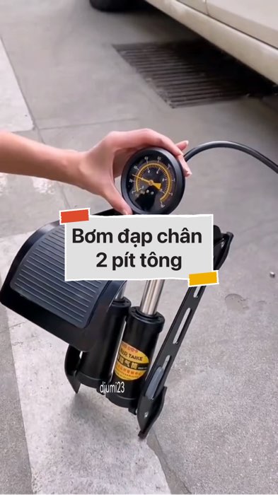 Bơm đạp chân 2 pít tông #VideohangDoiSong#ShopeeVideo#ShopeeCreator #LuotVuiMuaLien#KOLUyTin#Videomuasam #SandealcungKOL #diumi491