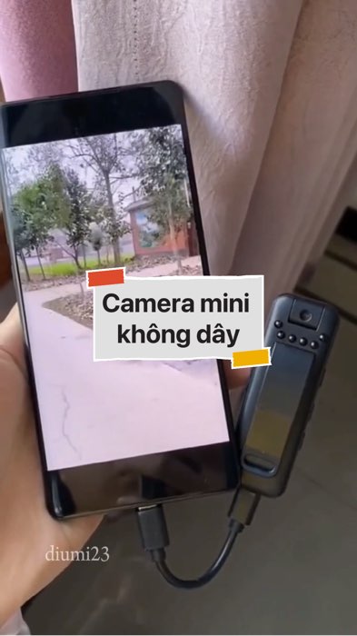 Camera mini không dây #VideohangDienTu#shopeestyle#ShopeeVideo#ShopeeCreator #LuotVuiMuaLien#KOLUyTin#Videomuasam #SandealcungKOL #diumi745