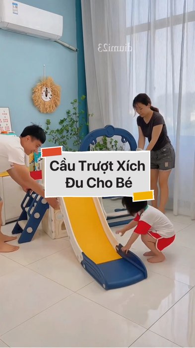 ￼Cầu Trượt Xích Đu Cho Bé #VideoHangMevaBe#shopeestyle#ShopeeVideo#ShopeeCreator#LuotVuiMuaLien #diumi783