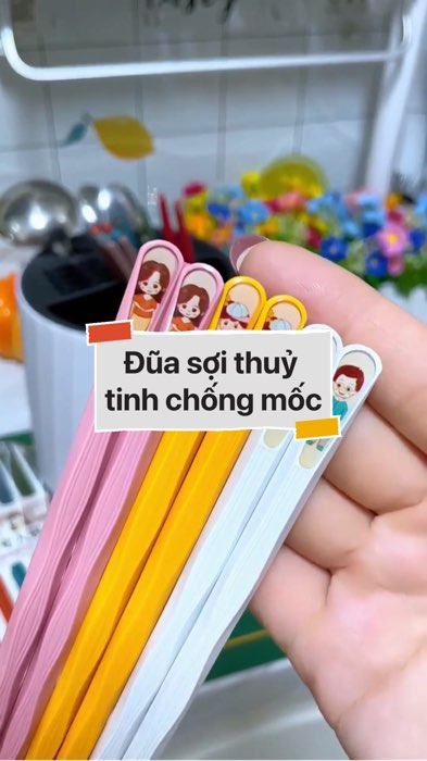 Đũa sợi thuỷ tinh chống mốc #VideohangTieuDung #shopeestyle#ShopeeVideo#ShopeeCreator #LuotVuiMuaLien#KOLUyTin#Videomuasam #SandealcungKOL #diumi806