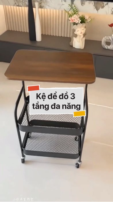 ￼Kệ để đồ 3 tầng đa năng #VideoHangGiaDung#shopeestyle#ShopeeVideo#ShopeeCreator #LuotVuiMuaLien #diumi821
