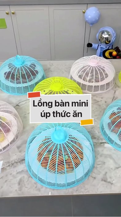 Lồng bàn mini úp thức ăn #VideohangDoiSong#ShopeeVideo#ShopeeCreator #LuotVuiMuaLien#KOLUyTin#Videomuasam #SandealcungKOL #diumi826