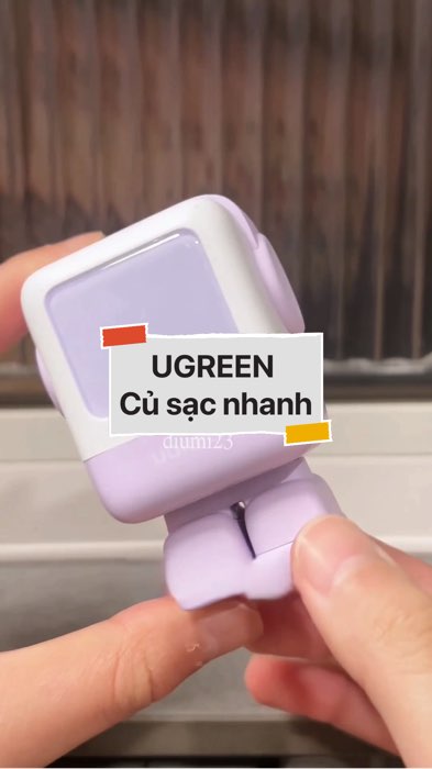 ￼UGREEN Củ sạc nhanh #VideohangDienTu#shopeestyle#ShopeeVideo#ShopeeCreator #LuotVuiMuaLien#KOLUyTin#Videomuasam #SandealcungKOL #diumi933