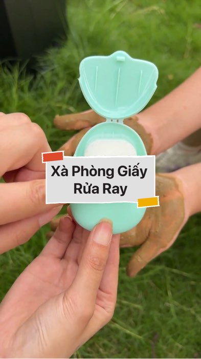 Xà Phòng Giấy Rửa Ray #VideohangTieuDung #shopeestyle#ShopeeVideo#ShopeeCreator #LuotVuiMuaLien#KOLUyTin#Videomuasam #SandealcungKOL #diumi05