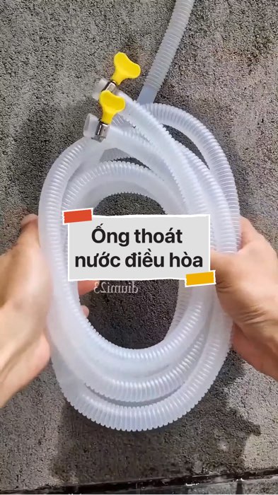 ￼Ống ruột gà thoát nước điều hòa #VideohangDoiSong#ShopeeVideo#ShopeeCreator #LuotVuiMuaLien#KOLUyTin#Videomuasam #SandealcungKOL #diumi18
