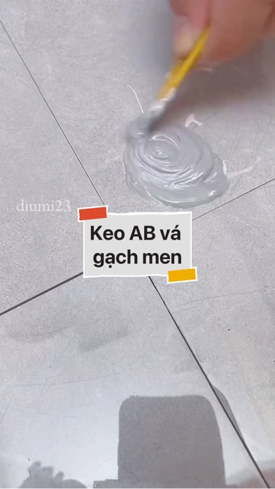 Keo AB vá gạch men #VideohangNhaCua#shopeestyle#ShopeeVideo#ShopeeCreator #LuotVuiMuaLien#KOLUyTin#Videomuasam #SandealcungKOL #diumi27