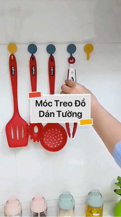 Móc Treo Đồ Dán Tường #VideoHangGiaDung#shopeestyle#ShopeeVideo#ShopeeCreator #LuotVuiMuaLien #diumi193