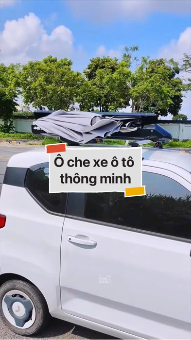 Ô che xe ô tô thông minh