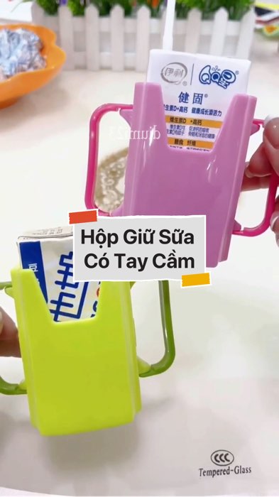 ￼Hộp Giữ Sữa Hộp Có Tay Cầm #VideoHangMevaBe#shopeestyle#ShopeeVideo#ShopeeCreator#LuotVuiMuaLien #diumi216