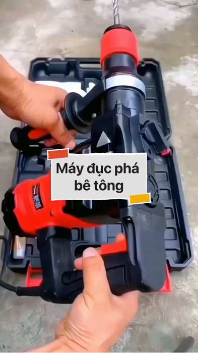 ￼Máy đục phá bê tông #VideohangDoiSong#ShopeeVideo#ShopeeCreator #LuotVuiMuaLien#KOLUyTin#Videomuasam #SandealcungKOL #diumi708