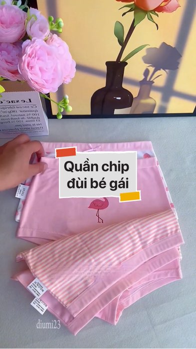 Quần chip đùi bé gái #VideohangThoiTrang#shopeestyle#ShopeeVideo#ShopeeCreator#LuotVuiMuaLien#KOLUyTin #diumi838
