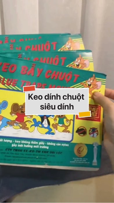 Keo dính chuột siêu dính #VideohangDoiSong#ShopeeVideo#ShopeeCreator #LuotVuiMuaLien#KOLUyTin#Videomuasam #SandealcungKOL #diumi391