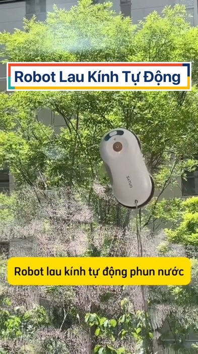 Robot lau Kính Tự Động #ShopeeVideo #LuotVuiMuaLien #ShopeeCreator #ShopeeStyle #KOLUyTin