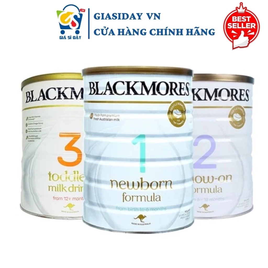 [Date 2027] Sữa BLACKMORES Úc số 1 2 3 - Sữa Bột Công Thức 900g