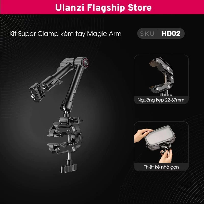 Magic Arm ngàm Nato Rail dài 10 inch chính hãng
