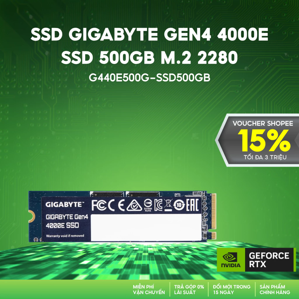Gigabyte Gen4 4000E 500GB