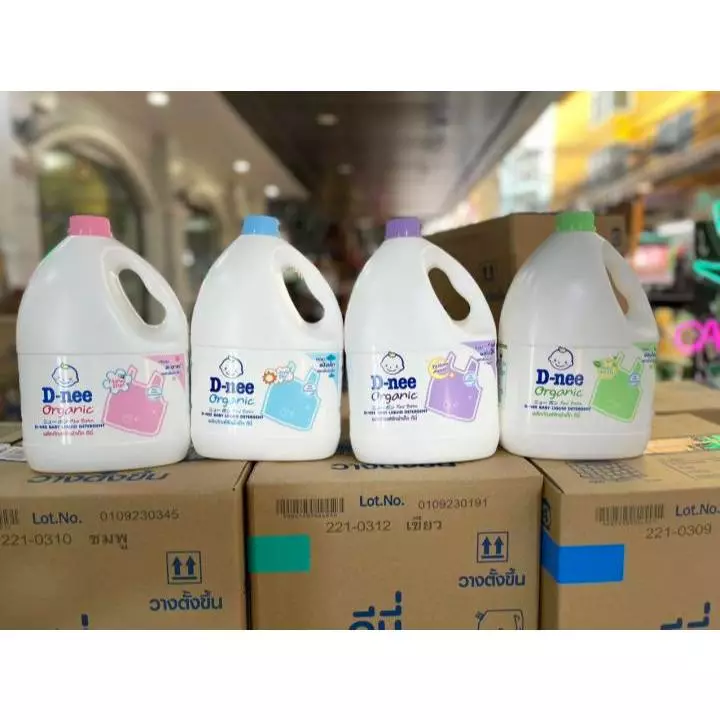 ComBo 2 Can Nước giặt xả Dnee 3000ml/Can Cho Trẻ Em An Toàn