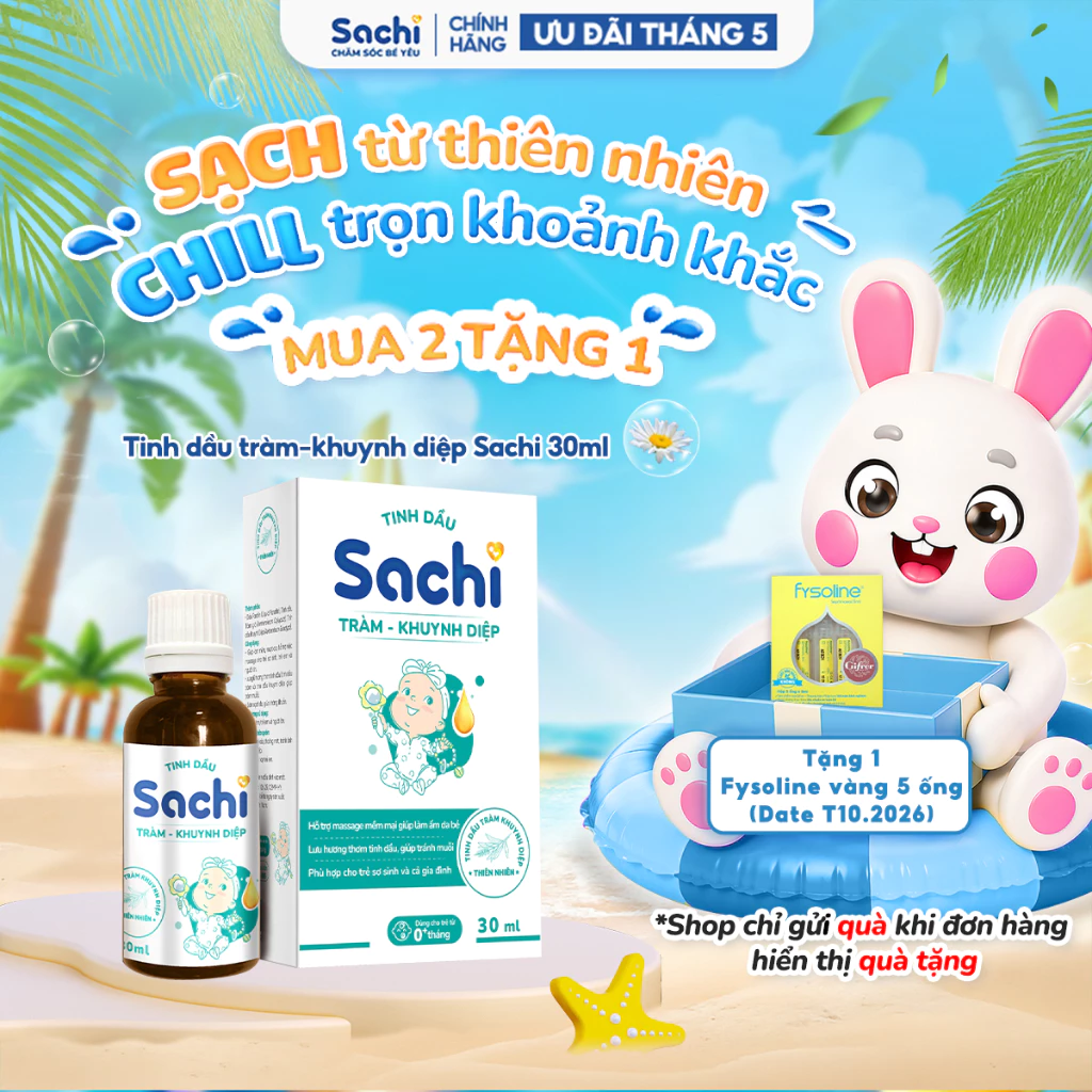 TINH DẦU TRÀM KHUYNH DIỆP Sachi 30ml